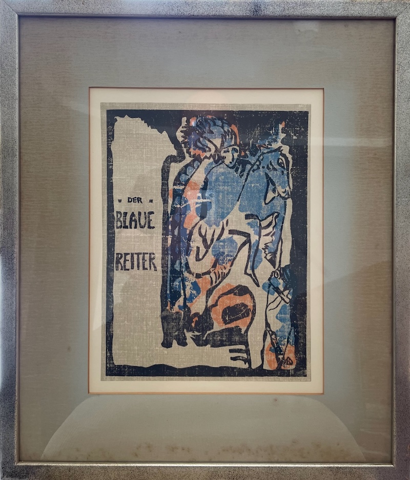 over of Der Blaue Reiter almanac by Wassily Kandinsky