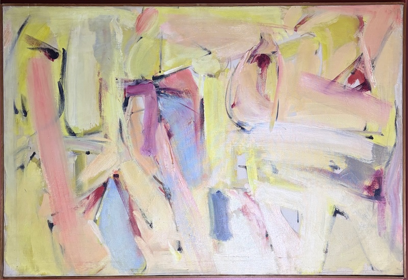 Yellow Painting by Vincent Pepi